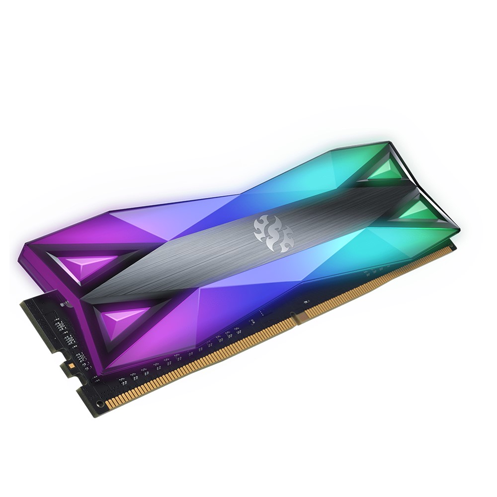 MEMÓRIA ADATA XPG GAMMIX D60 RGB DDR4 8GB 3200MHZ DESKTOP (AX4U32008G16A-ST60)