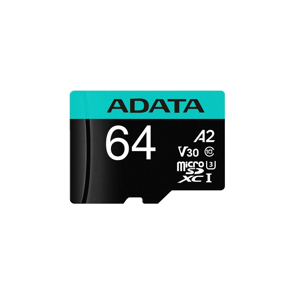 MICRO SD ADATA PREMIER PRO 64GB (AUSDX64GUI3V30SA2-RA1)