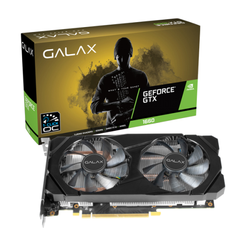 GPU GALAX GTX 1660 6GB GDDR5 192 BIT (1-CLICK OC) PCI-E
