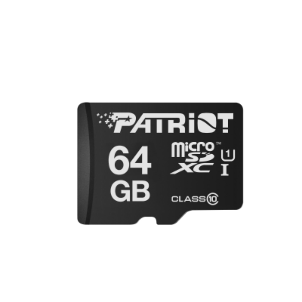 Cartão de memória MicroSD XC 64 GB PATRIOT LX SERIES Class 10